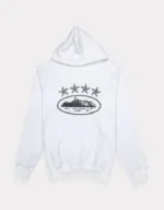 Corteiz 4Starz White Alcatraz Hoodie