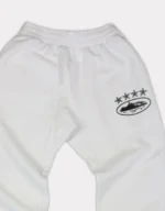 Corteiz Alcatraz Edition Sweatpants White
