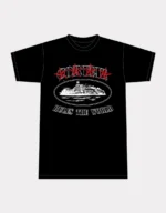 Corteiz Alcatraz Prison T-shirt Black
