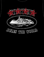 Corteiz Alcatraz Prison T-shirt Black