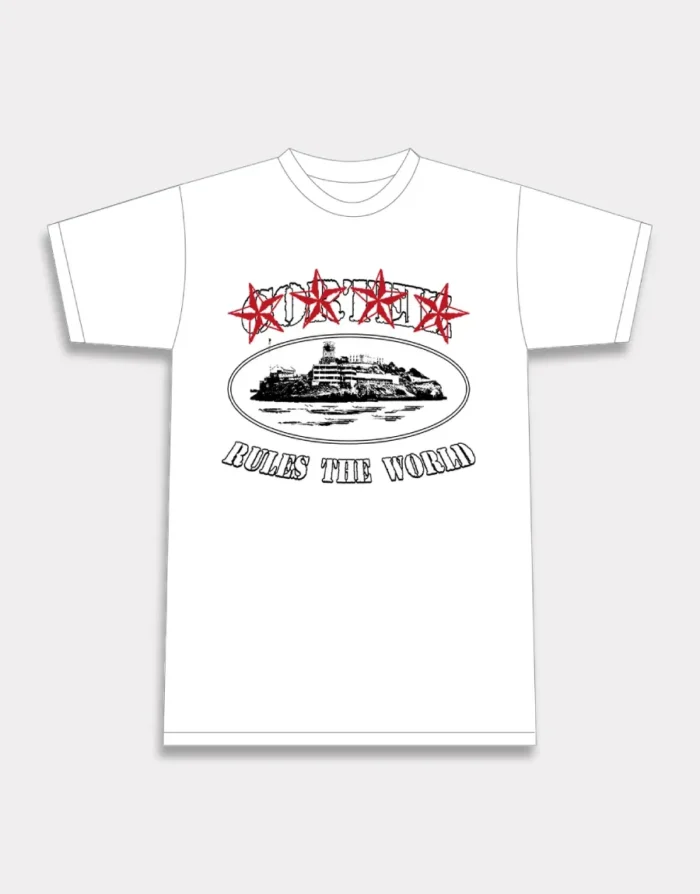 Corteiz Alcatraz Edition T-Shirt White