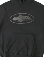Corteiz Alcatraz Prison Edition Hoodie Black