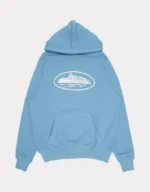 Corteiz Alcatraz Blue Hoodie