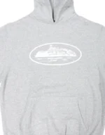 Corteiz Alcatraz 4Starz Hoodie Grey