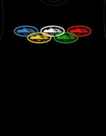 Corteiz Alcatraz Champion Tee Black