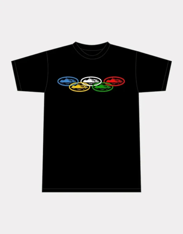 Corteiz Alcatraz Champion Tee Black