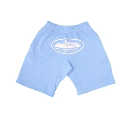 Corteiz Alcatraz 4Starz Shorts Baby Blue
