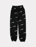 Corteiz Monogram Print Joggers Black