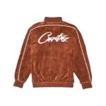 Corteiz All Starz Velour Edition Jacket – Brown
