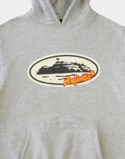 Corteiz Aufentic Original Hoodie Grey