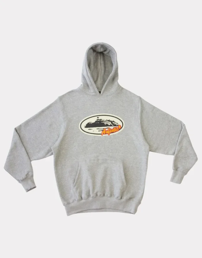 Corteiz Aufentic Original Hoodie Grey