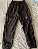 Corteiz Bold Print Joggers Black