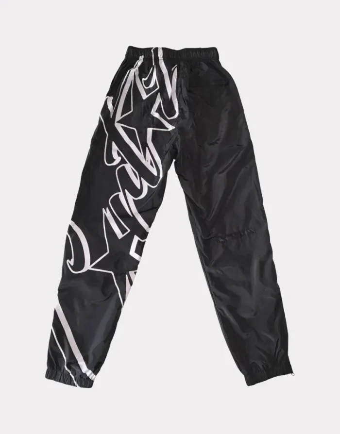 Corteiz Bold Print Joggers Black