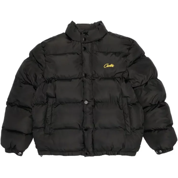 Corteiz Bolo Puffer Jacket – Black