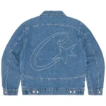 Corteiz C-Star Vintage Denim Jacket – Blue