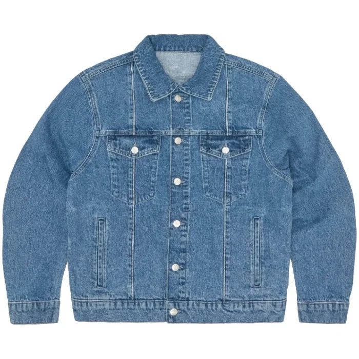 Corteiz C-Star Vintage Denim Jacket – Blue