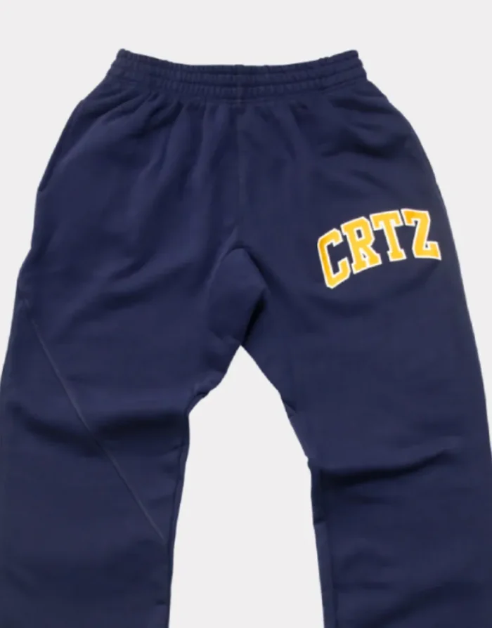 Corteiz CRTZ Essential Joggers Navy