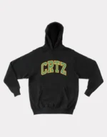 Corteiz Dropout Streetwear Hoodie Black