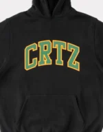 Corteiz Dropout Streetwear Hoodie Black