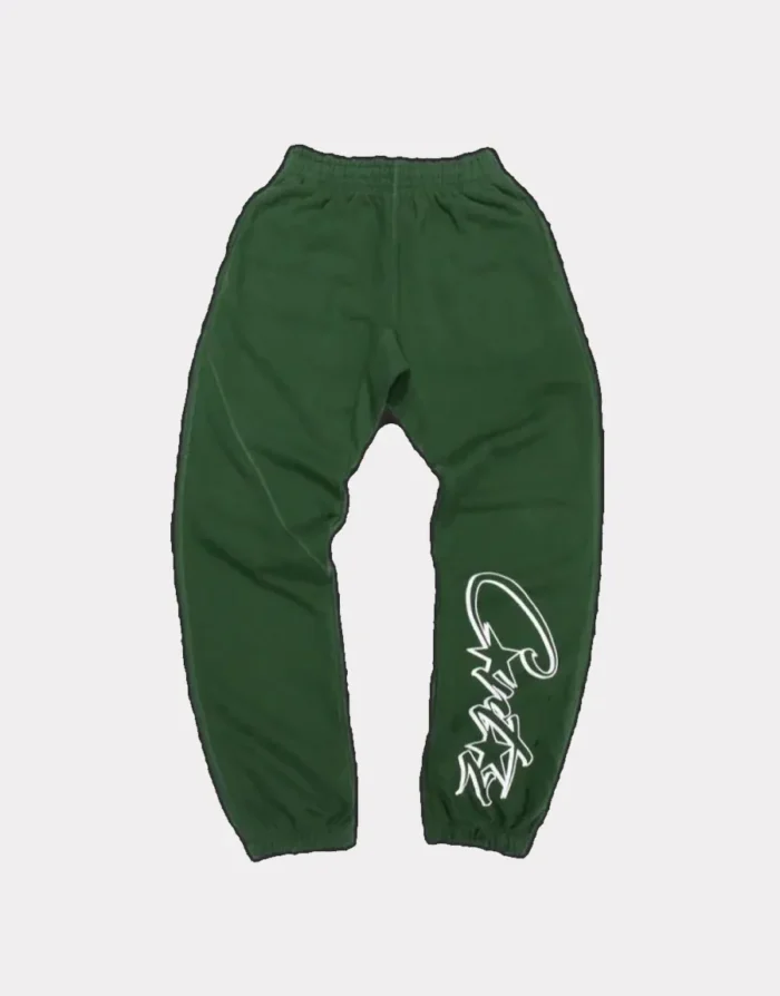 Corteiz Dropout Utility Joggers Green