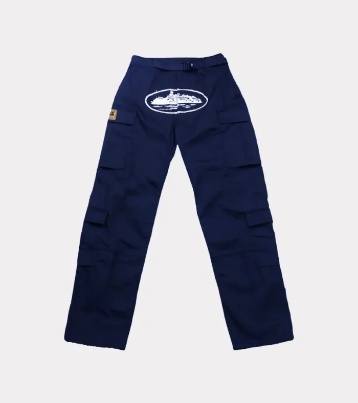 Corteiz Guerilla Tactics Cargo Pants Navy