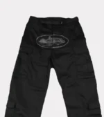 Corteiz 4Starz Guerillaz Cargo Pants Black