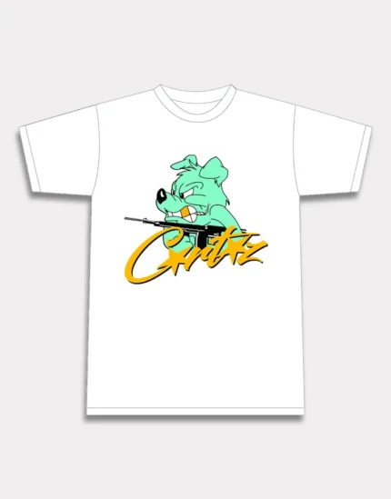 Corteiz K9 Edition Tee White