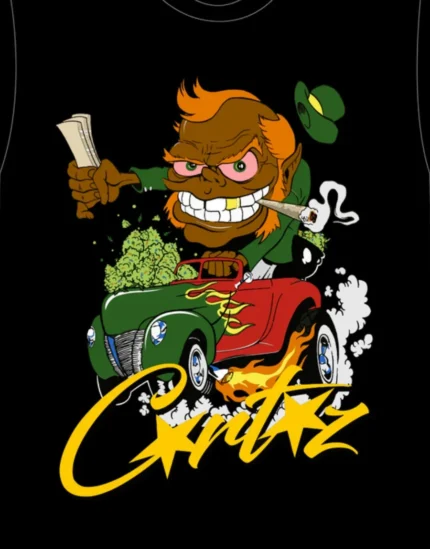Corteiz Lucky 420 T-Shirt Black