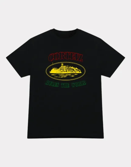 Corteiz Carni Alcatraz OG T-Shirt Black