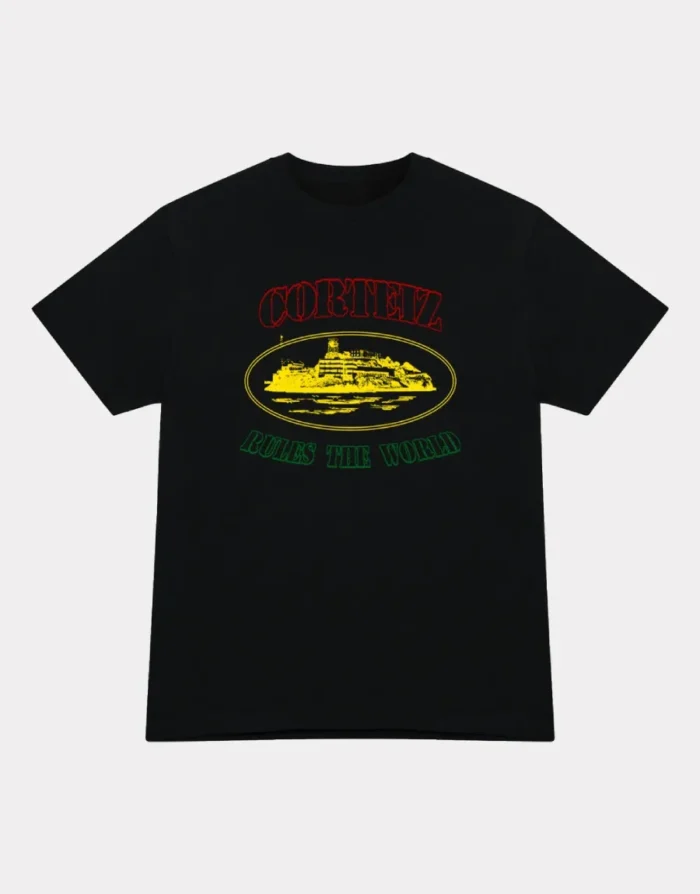 Corteiz Carni Alcatraz OG T-Shirt Black