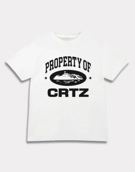 Corteiz OG Crtz Property T-Shirt White