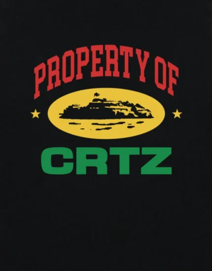 Corteiz Carni "Property of Crtz" Tee Black