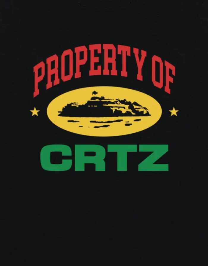 Corteiz Carni "Property of Crtz" Tee Black