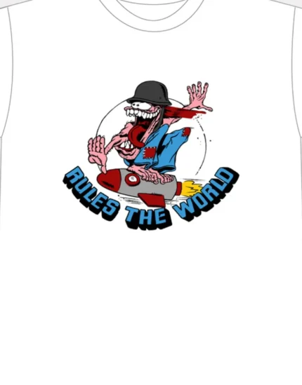 Corteiz Rocketman Graphic T-Shirt White