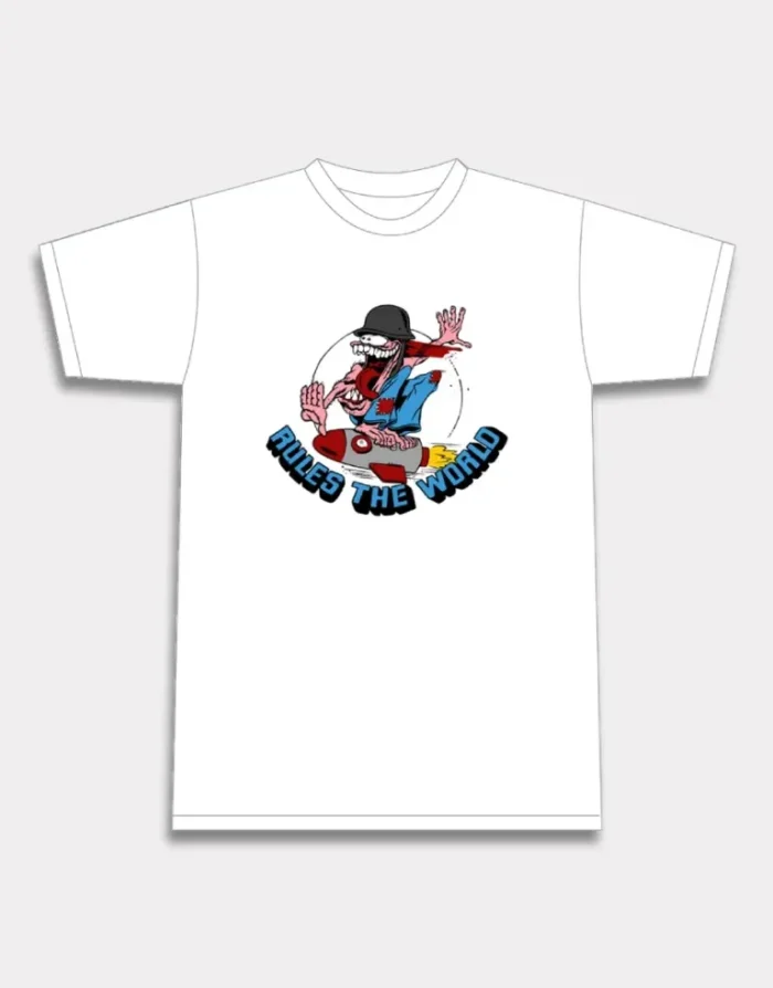 Corteiz Rocketman Graphic T-Shirt White
