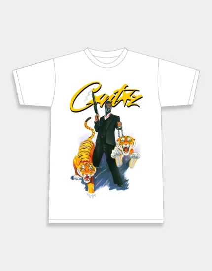 Corteiz Scarface Graphic Tee White