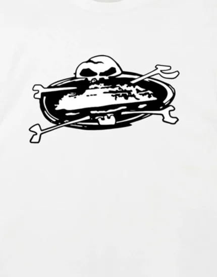 Corteiz Skull Island Tee White