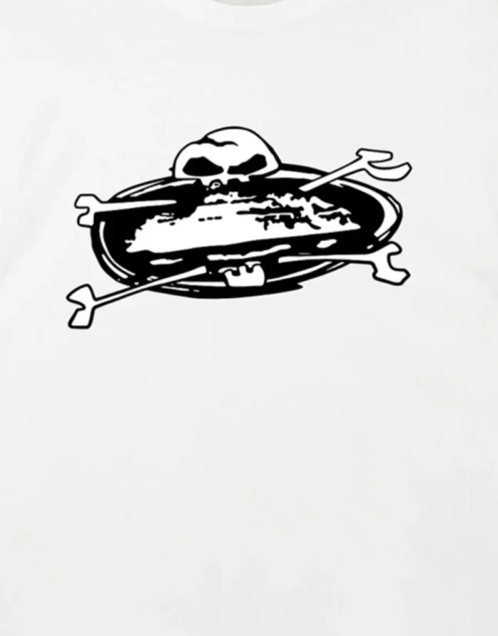 Corteiz Skull Island Tee White