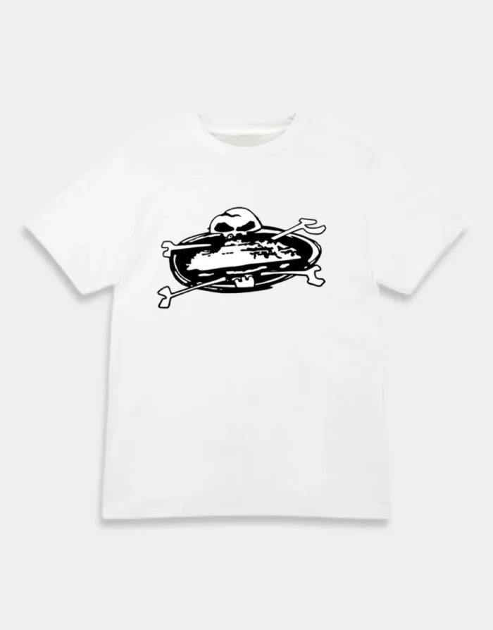 Corteiz Skull Island Tee White