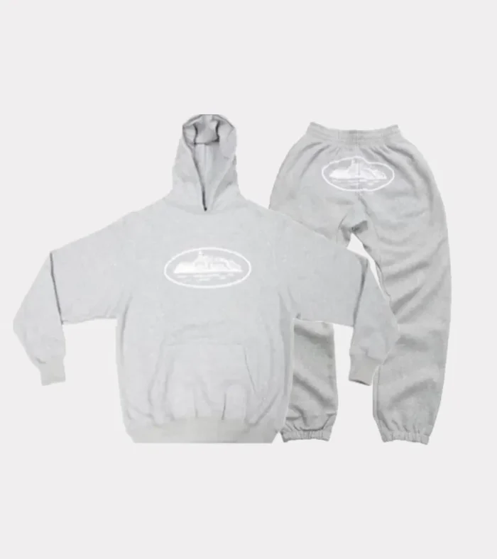 Corteiz Alcatraz Tracksuit Grey