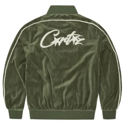 Corteiz VVS Luxury Velour Jacket – Green