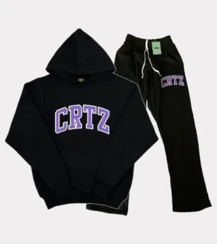 Corteiz Elite Tracksuit Black